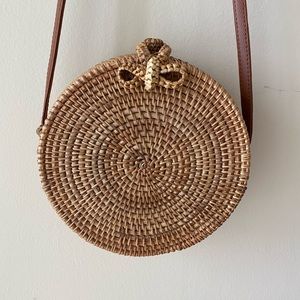Rattan Bag, round